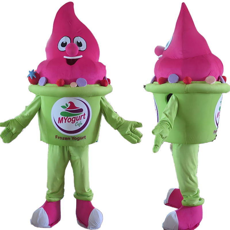 frozen yogurt mascot costume promotion mascot custom