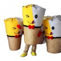 custom ice cream mascot costume sweet cone masot