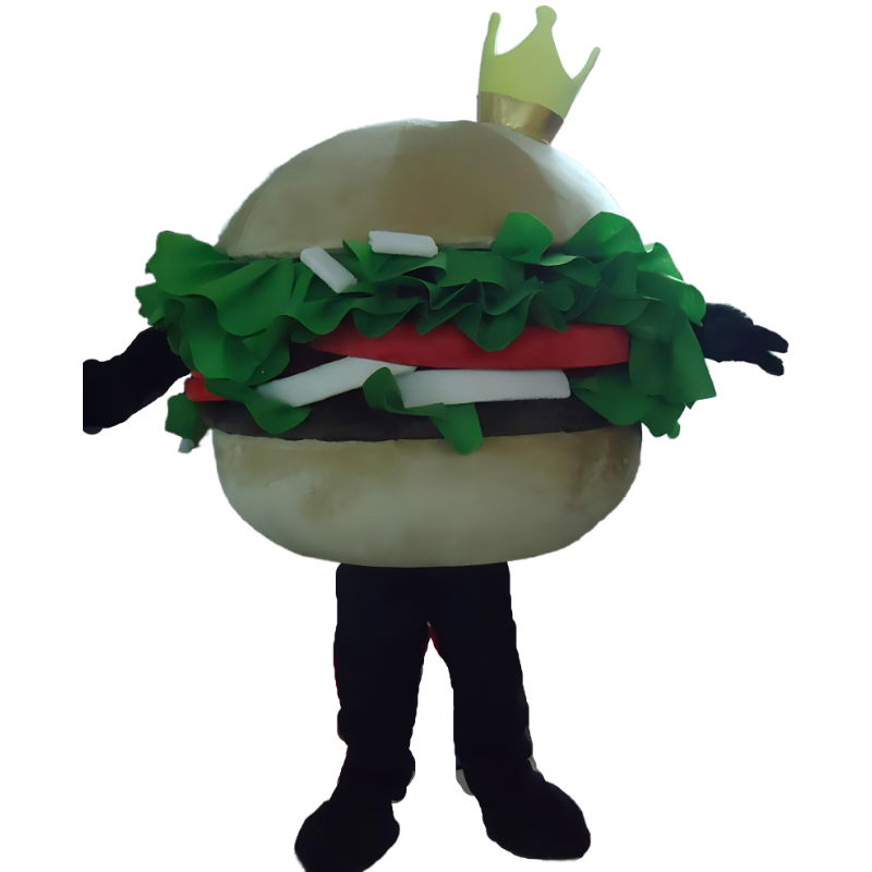 Hamburger mascot costume