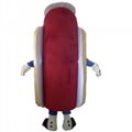 hot dog mascot costume food mascot custom make