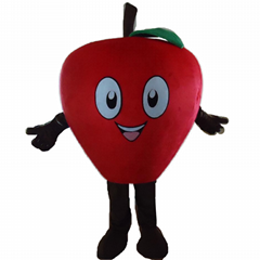 red apple mascot costume adult green apple costume