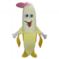 adult banana mascot costume banana costume