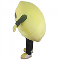 Lemon mascot costume adult Lemon mascot custom