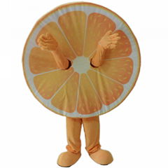 adult orange mascot costume orange costume