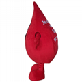 blood drop mascot adult blood mascot costume 3