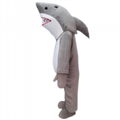 shark mascot costume adult shark costume