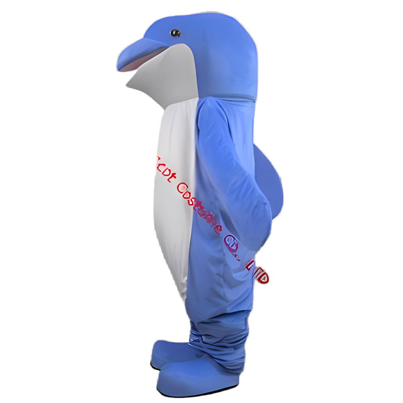 adult dolphin mascot costume