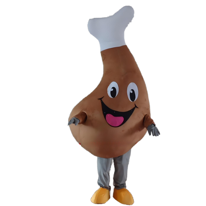 chicken legs mascot costume custom food mascot