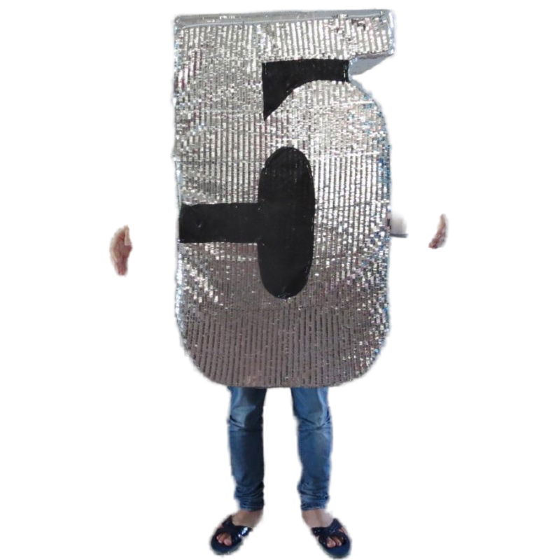 numbers mascot costume for adults to wear for sale 3