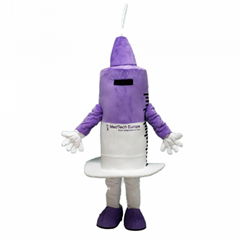 adult syringe Mascot costume