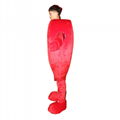 red heart mascot costume adult heart plush costume