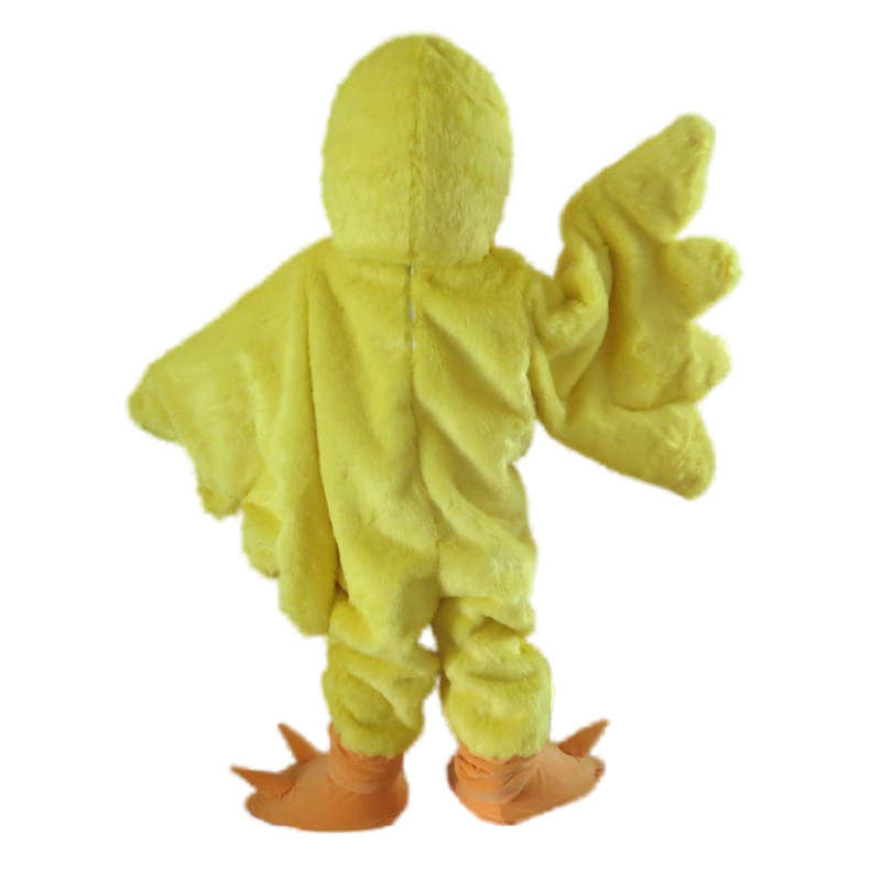 quality foam make yellow duck plush mascot costume