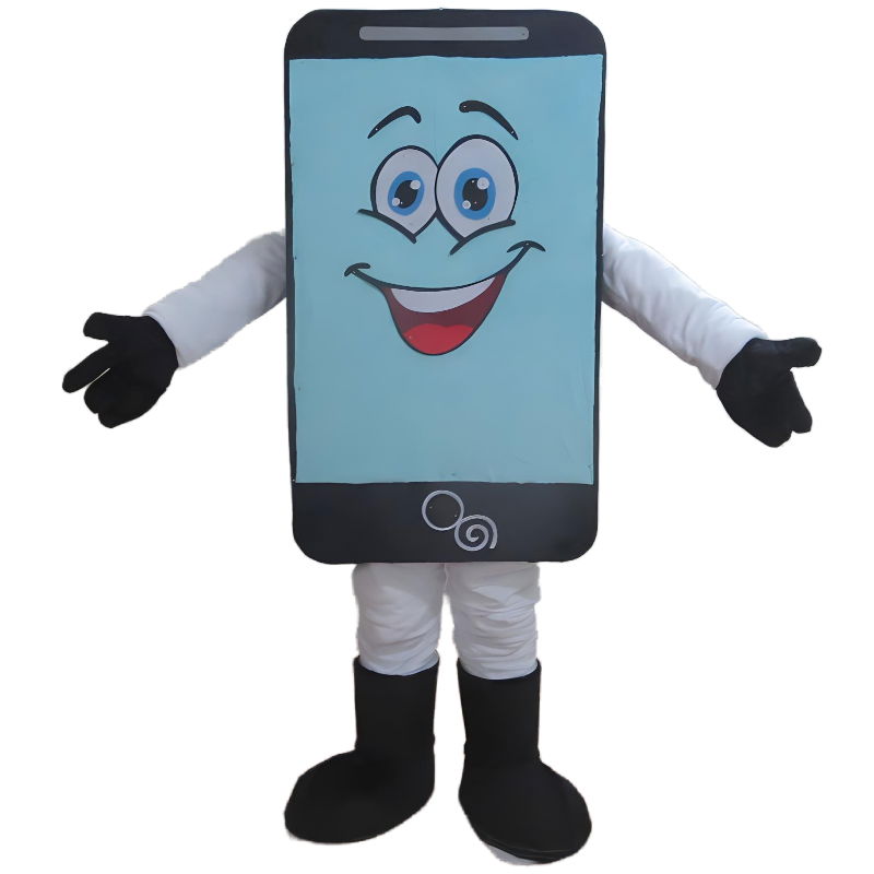 adult mobile phone mascot costume