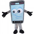 adult mobile phone mascot costume