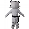 tae kwon do mascot kickboxing tiger mascot costume