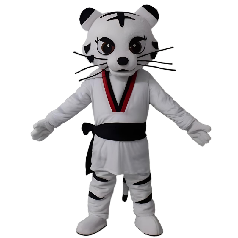 tae kwon do mascot kickboxing tiger mascot costume
