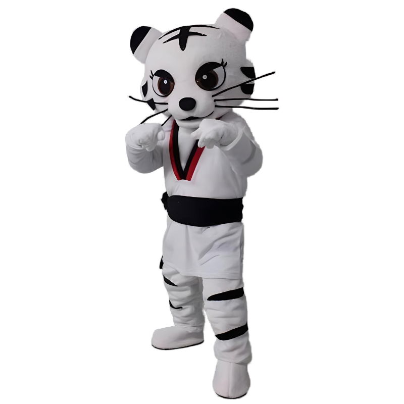 taekwondo tiger mascot costume kickboxing mascot costume custom