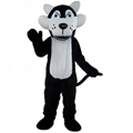 quality grey wolf mascot costume adult wolf costume