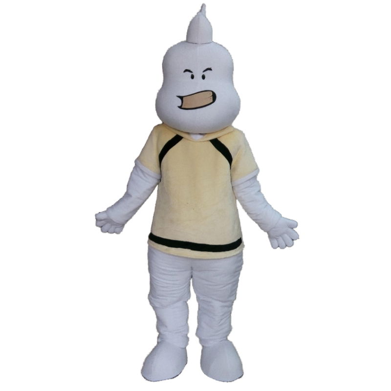 adult halloween ghost mascot costume