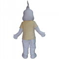 adult halloween ghost mascot costume