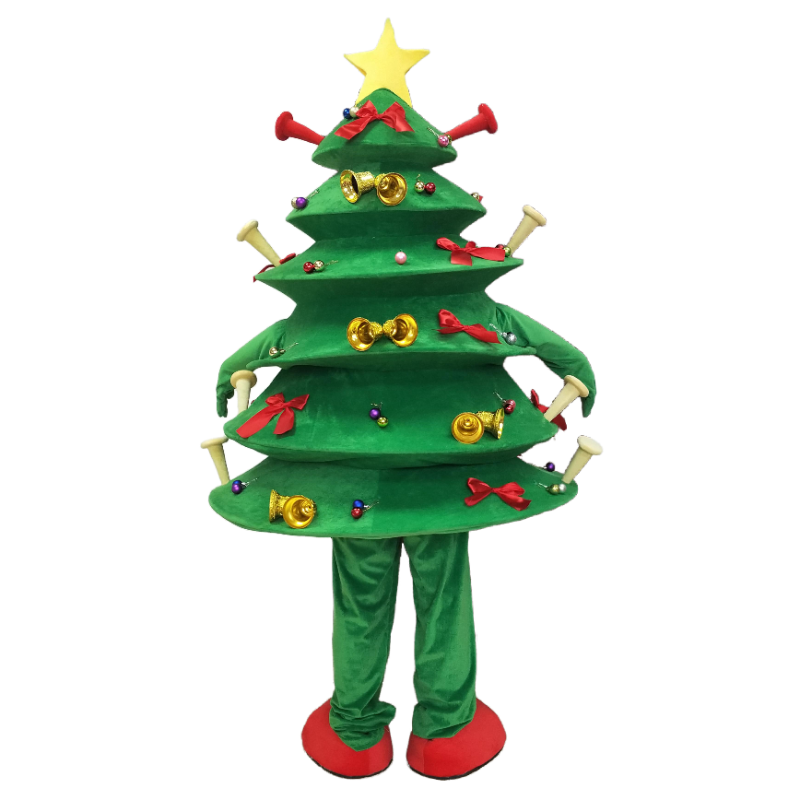 adult Christmas Tree mascot costume