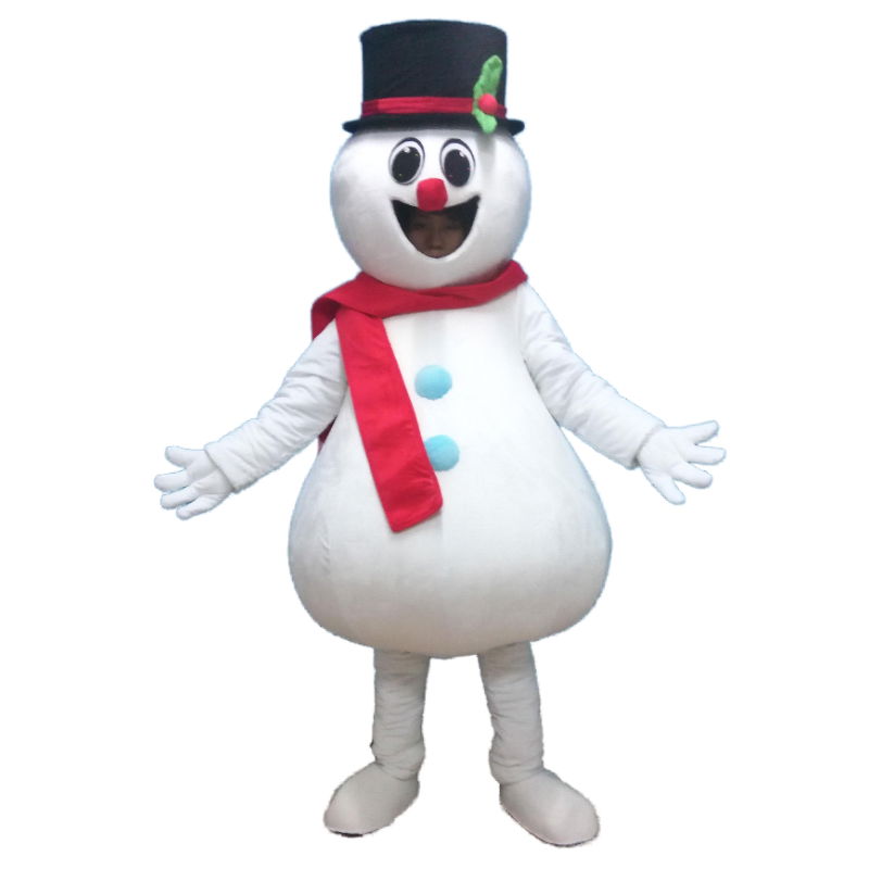  Christmas mascot snowman mascot costume