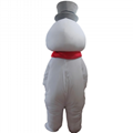  frosty the snowman mascot costume 3