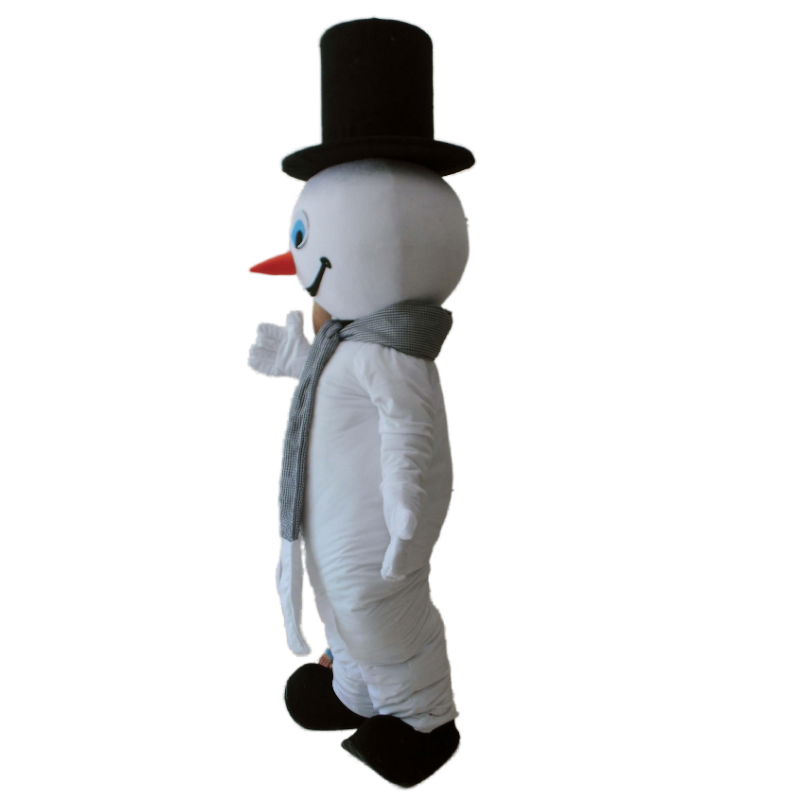 adult snowman mascot costume 3