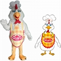 custom mascot costumes adult chicken mascot suit custom made