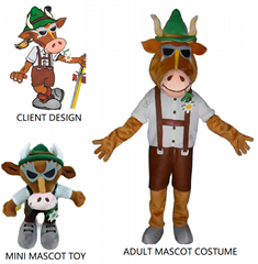 custom plush stuffed animal keychain mini mascot keychain