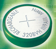 Ni-MH,Ni-Cd Rechargeable Button Cell