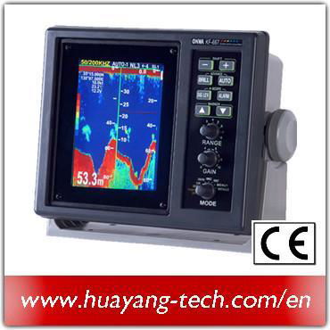 5.6" TFT LCD Display Fish Finder 400W Output 