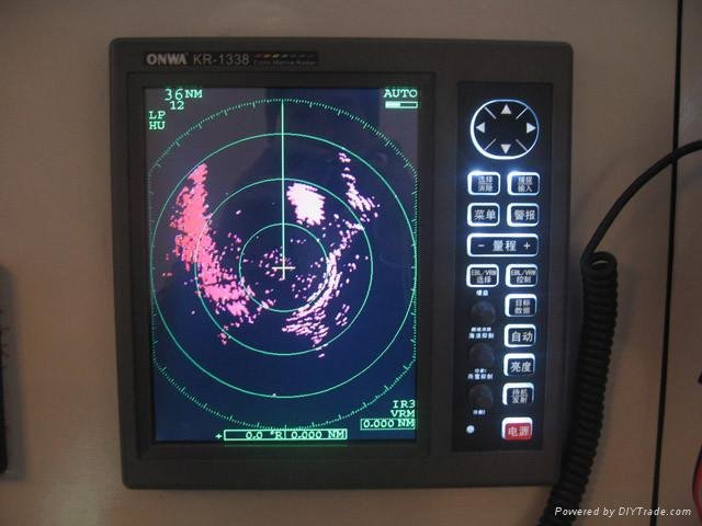 10" Color LCD Marine Radar