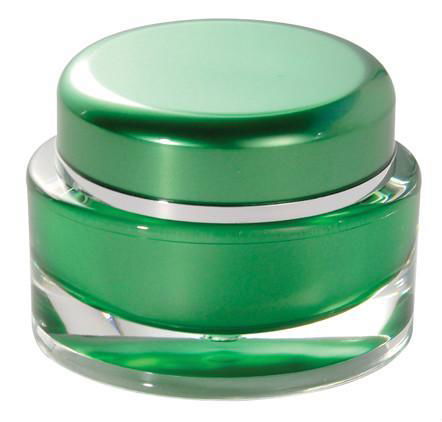 30g oval clear acrylic cosmetic  jar  5
