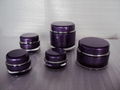 200g,100g,50g,30g,15g round clear acrylic cream jars