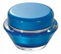 Hot model 15ml dishware acrylic  eye cream jar 