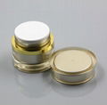 50ml gold acrylic  cosmetics plastic  container for night cream 5