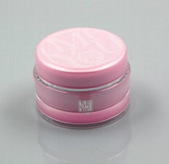 Cosmetic round face mask cream acrylic