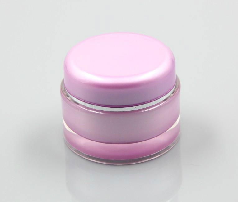 Cosmetic round face mask cream acrylic 100ml jar 3