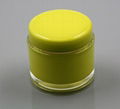 Cosmetic round face mask cream acrylic 100ml jar 5