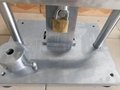 Torsion test of copper lock cylinder key of padlock cylinder testing machine 