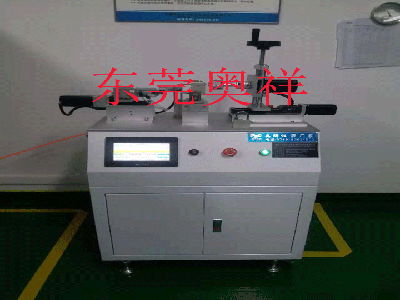 Torsion test of copper lock cylinder key of padlock cylinder testing machine  2