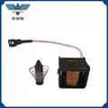 Car and motorcycle headlight dimmer solenoid lens