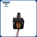 Car and motorcycle headlight dimmer solenoid lens