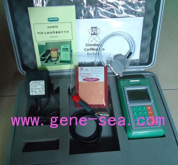 mm610手持式PCB孔铜测厚仪 4