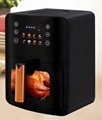 digital touch pan airfryer