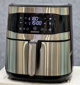 1700W/CE touch pan digital airfryer 1