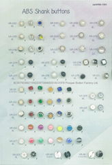 ABS button w/ Epoxy, Rhinestone