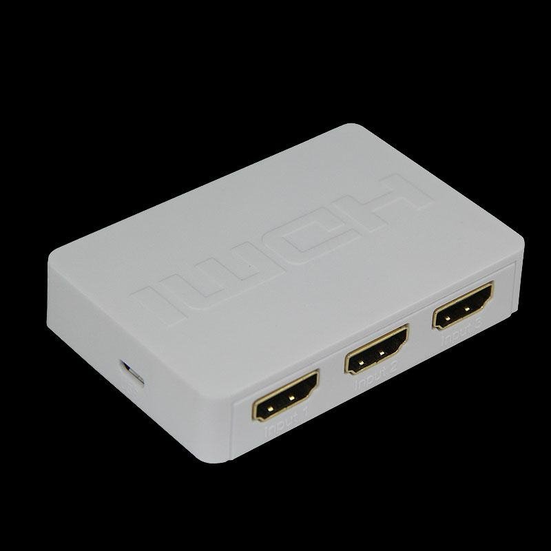 Mini HDMI Switcher 3X1 Support 3D 2