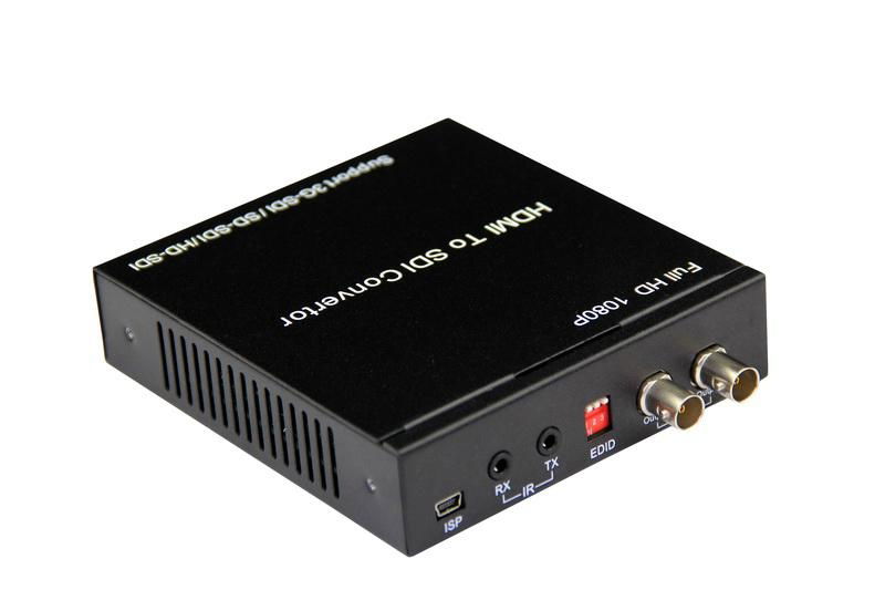 HDMI to SDI Converter supports 3G/SD/HD-SDI and 1080P